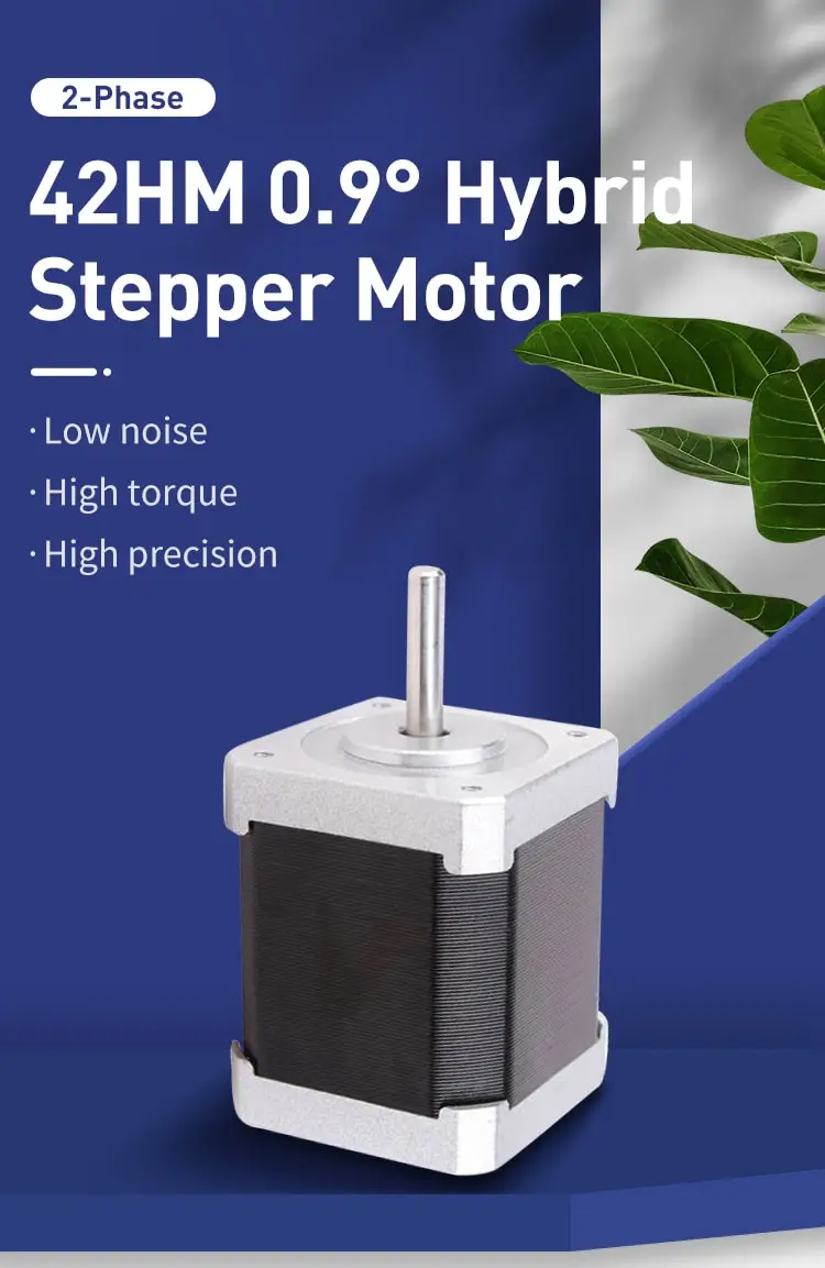 42mm 42HM 0.9° two-phase stepper motor