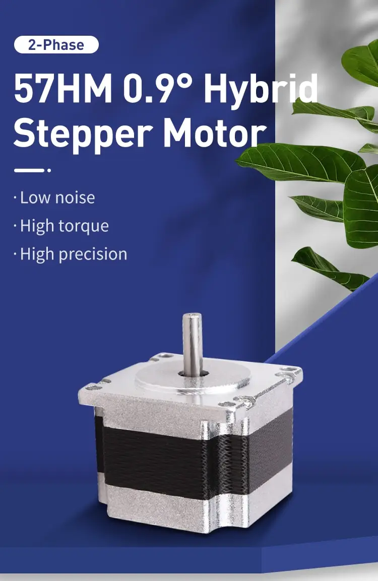 57mm 57HM 0.9° two-phase stepper motor